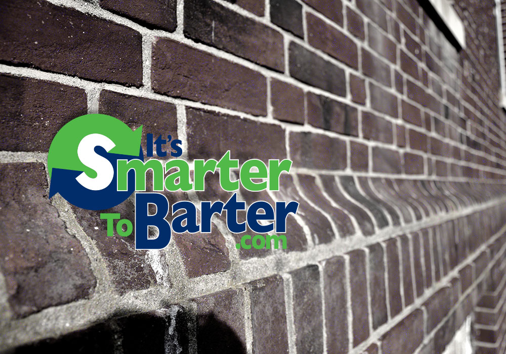 Logo for It's Smarter to Barter by J. Krowles Graphic Arts